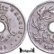 1902, 5 Centimes - Leopold al II-lea - Regatul Belgiei - inscripție olandeză
