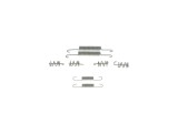 BOSCH 1 987 475 366 set accesorii, saboti frana parcare