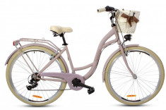 Bicicleta Goetze&amp;reg; Mood 7 viteze Roata 28&amp;quot;, 160-185 cm inaltime, Lilac foto