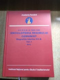Romania 1945-1989. Enciclopedia regimului comunist. Biografiile liderilor P.C.R. Vol. I: A-L - Dan Catanus (coordonator), (INST, 2025)