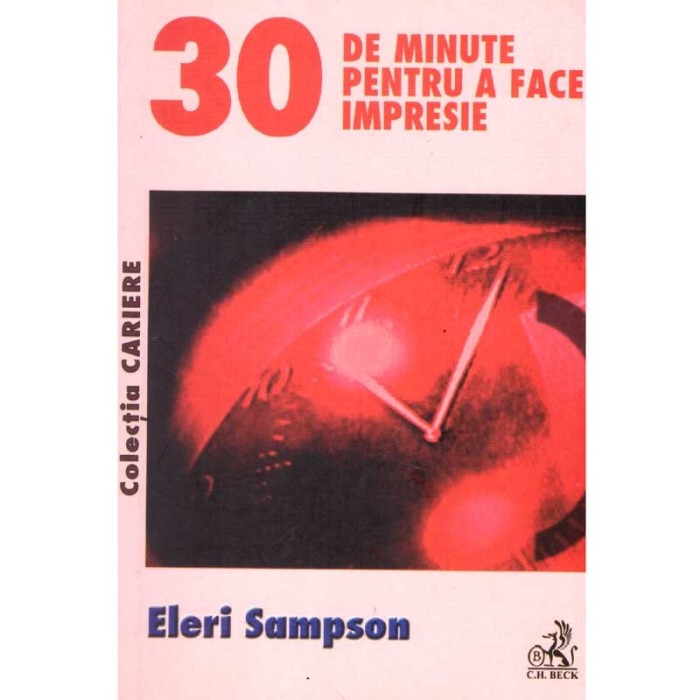 Eleri Sampson - 30 de minute pentru a face impresie - 137194