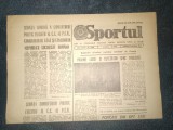 ZIARUL SPORTUL 26 NOIEMBRIE 1983