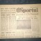 ZIARUL SPORTUL 26 NOIEMBRIE 1983