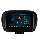 Navigatie 2K HUB64 Fiat 500X (2014-2020), 4GB RAM, Android 13, Octacore, Slot Sim 4G, DSP, GPS, Wi-FI, Carplay, Android Auto, USB, Bluetooth, Waze, To