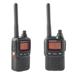 Statie radio portabila PMR PNI Dynascan AD-09 +, 446MHz, 0.5W, 16CH, set cu 2bc