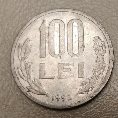 România - 100 lei (1992) monedă s001