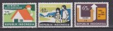 INDONEZIA 1974 ACTIVITATI MI.787-789 MNH