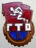 I.717 INSIGNA RUSIA URSS CCCP GATA PENTRU MUNCA SI APARARE GTO II, Europa