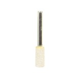 Piatra abraziva pentru slefuit metale, cu tija, Carbochim 33A46Q5V9E, 10 x 20/6 x 40 mm