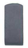 Husa flip neagra pentru Samsung Monte S5620, Cu clapeta, Piele Ecologica