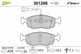 VALEO 301298 FIRST set placute frana,frana disc