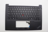 Carcasa superioara cu tastatura palmrest Laptop, Lenovo, ThinkPad E14 Gen 6 Type 21M7, 21M8, 5M11N94241, AP39N000300, AM39F000100, iluminata, neagra,