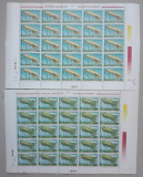 TIMBRE ROM&Acirc;NIA LP1308/1993 Aerostate folosite &icirc;n Rom&acirc;nia 2coli 25 timbre MNH, Nestampilat