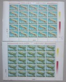 TIMBRE ROM&Acirc;NIA LP1308/1993 Aerostate folosite &icirc;n Rom&acirc;nia 2coli 25 timbre MNH