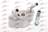 Radiator ulei cutie viteze Ford F-150 202020; motor 5.0 V8, garnituri incluse, dimensiuni [mm] 80x165x64; BL3E6A642CE; BL3Z6A642E; BL3Z6A642F;