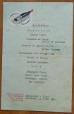 Cumpara ieftin Meniu Restaurant Zissu Bucuresti , Dineu , 2 Mai 1941