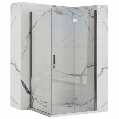 Cabina dus Rea Molier Chrom 100x90 foto