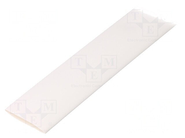 Manșon Termocontractabil 19mm 1m Alb