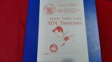 Program UM Timisoara - Vulturii T. Lugoj