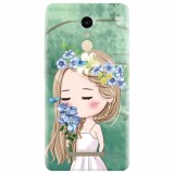 Husa silicon pentru Xiaomi Remdi Note 3, Girl