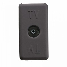 Priza TV de capat 1M Gewiss System negru GW21228