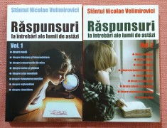 Raspunsuri la intrebari ale lumii de astazi 2 Vol - Sfantul Nicolae Velimirovici foto
