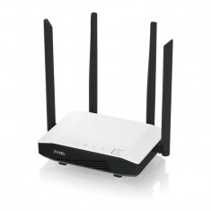 Router Wireless ZyXEL NBG6615 Port WAN Port LAN foto