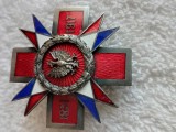 decoratie militara Polonia ,1831-1917 ,Email si metal .stare excelenta