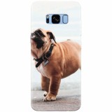 Husa silicon pentru Samsung S8 Plus, Little Dog Puppy Animal