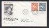 UN New York 1958 UNO day Social council Mi.72-73 FDC UN.277