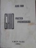 Ghid de Practica Epidemiologica, Aurel Ivan, 1984, IMF IASI, Medicina, Epidemiologie, Carte, Romana