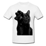 Tricou &quot; Black cat 2 &quot;