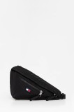Tommy Jeans borsetă culoarea negru, AM0AM13392