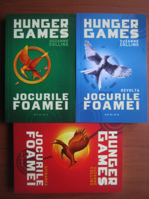 Suzanne Collins - Jocurile Foamei ( 3 vol. ) foto