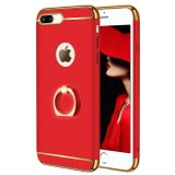 Cumpara ieftin Husa telefon Apple Iphone 8 Plus ofera protectie 3in1 Ultrasubtire Lux Red Matte G Ring