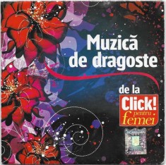 Muzica De Dragoste (De La Click! Pentru Femei), CD