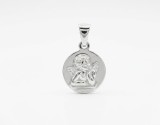Cumpara ieftin Pandantiv Medalion din Argint 925 Ingeras , Simbol de Ocrotire si Delicatete Clasica