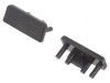 Obturator Negru pentru Profile LED, 20 buc.