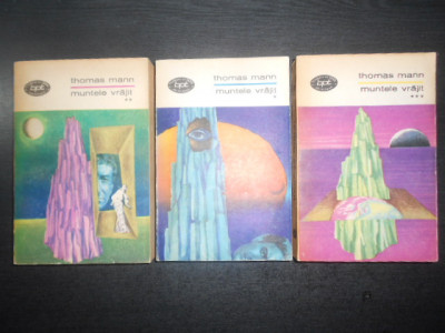Thomas Mann - Muntele vrajit 3 volume foto