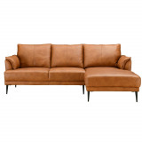 L-Shape Sofa Soul Brown Right