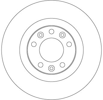 TRW DF6667 Disc frana