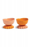 &amp;k amsterdam castron Coupe Clam Orange 2-pack