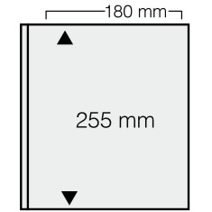 Set 10 Folii transparente cu 1 buzunar pentru bancnote - ARTline