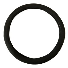 Husa volan din piele ecologica negru 37-39 cm