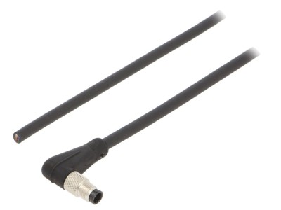 Conector M5 tată 4PIN, IP67, aurit foto