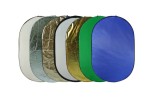 Blenda ovala 7in1 gold silver difuzie alb sunfire albastru verde 60x90cm