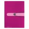 Mapa pp a4 30mm eotg inchidere buton cu elastic, ciclam opac