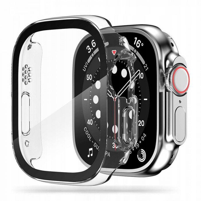 Husa Tech-Protect Defense360 pentru Apple Watch Ultra 1/2 (49 mm) Transparent