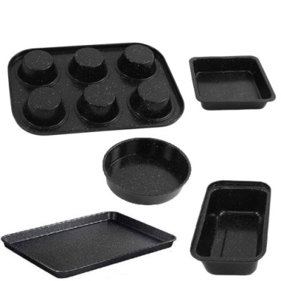 Set de tavi Royalty Line cu acoperire antiaderenta, 5 piese. Handy KitchenServ foto