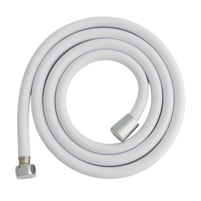 Furtun de dus din silicon alb 175 cm, FLEKO Innovative ReliableTools